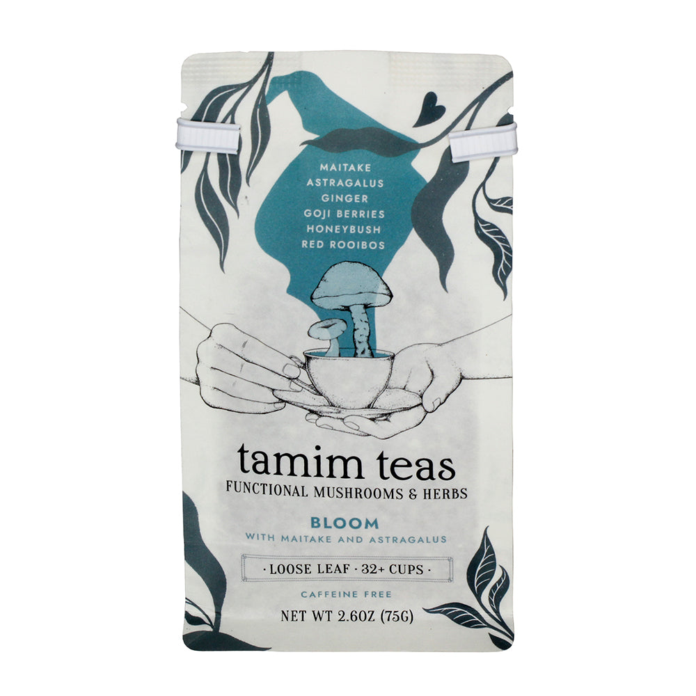 Bloom I Maitake Mushroom Tea with Astragalus and Goji Berries. – Tamim Teas